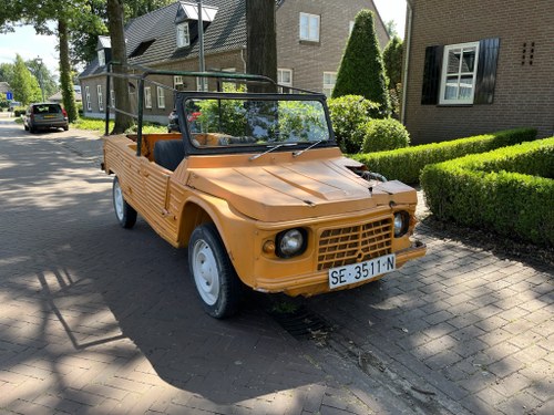 Mehari orange 4 pers. 01-1978 SOLD