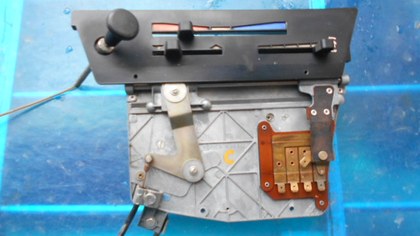 Heating control panel for Citroen SM