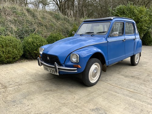 1982 Citroen Dyane 6 RHD SOLD