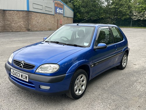 2003 CITROEN SAXO VTR - HUSBAND AND WIFE OWNED, LOVELY SOLD
