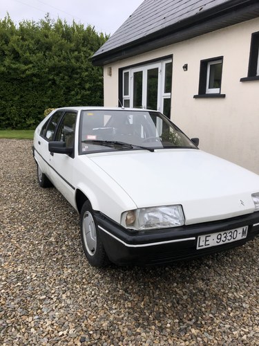 1987 Citroen BX 1.4 - 37,500 miles.