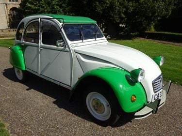 1986 Citroen 2CV6 Dolly, Roll back roof, galvanised chassis.