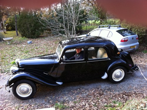 1956 Citroen Traction 11 Légère Année 1956