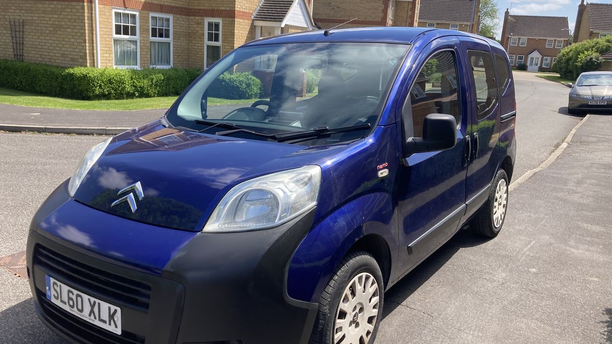2010 Citroen Nemo Multispace Blue Automatic, 5 speed Right Hand Drive ...