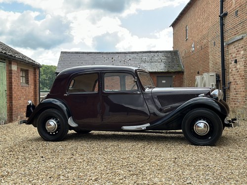 1951 Citroen Light 15. U.K Slough Built Right Hand Drive. VERKAUFT