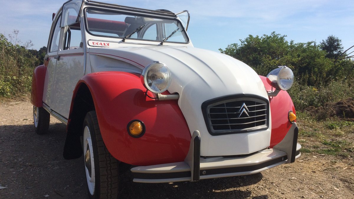 1988 Citroen 2CV Red Manual, 4 speed Right Hand Drive in Angmering ...