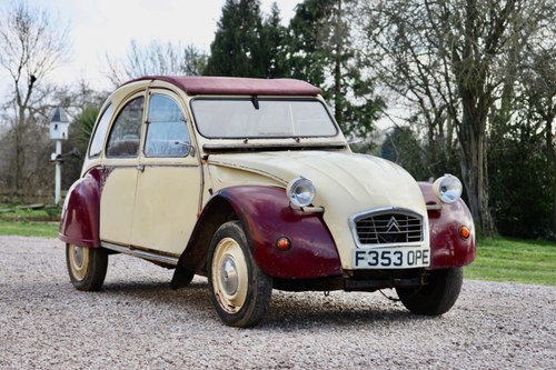 1988 Citroen 2CV6 Dolly project/spares car
