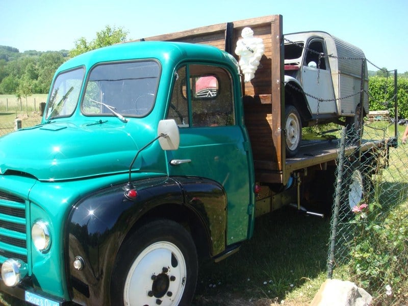 CITROEN U 23 plateau porte voitur - 1965