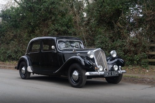 1951 Citroen Light 15 Traction Avant, Slough built RHD VERKAUFT