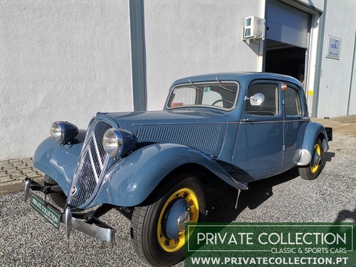 CITROEN 11 BL " MALLE PLATE"- 1946 - 100% RESTORED For Sale