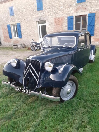 1956 Citroen Traction Avant A vendre
