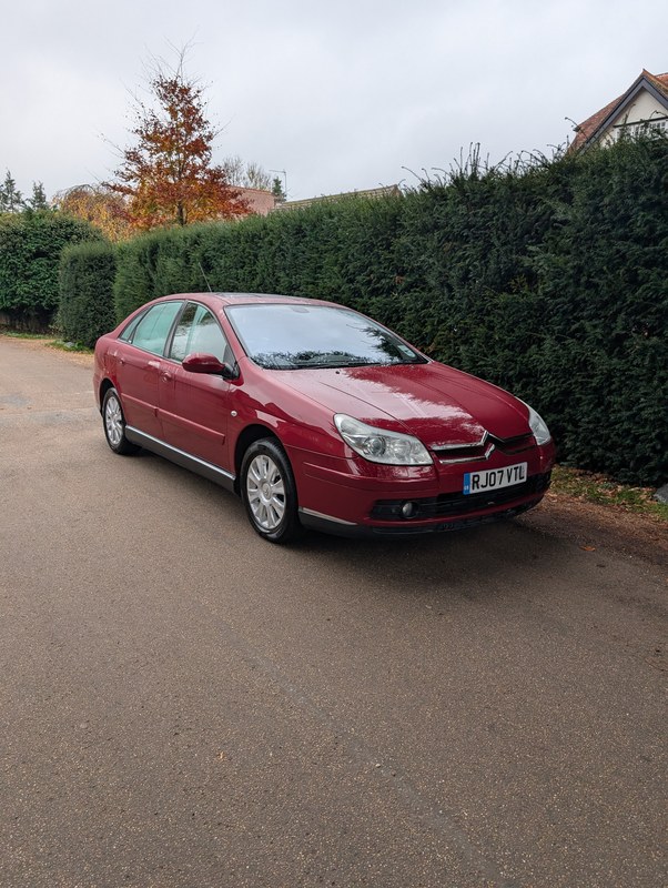 Ruby Red C5 2007 Citroen C5 Red Automatic Right Hand Drive in Reading, United ...