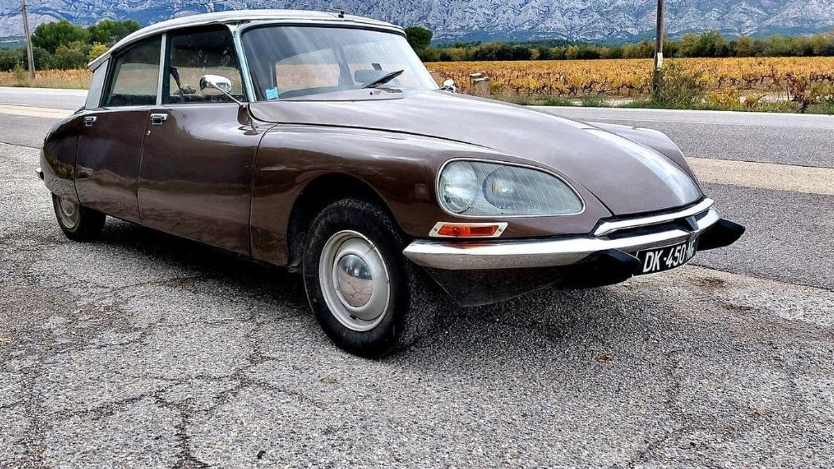 Ds 1973 1973 Citroen DS Marron Manuel, 4 vitesses Conduite à gauche in Trets ...