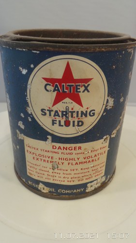 Caltex tin In vendita