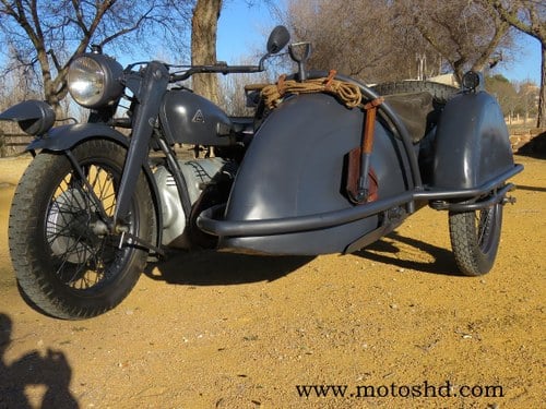 1947 Condor A750 with Geko SA sidecar Kaufen Bei