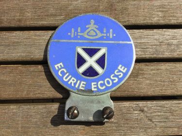 Picture of Ecurie ecosse original car badge c1955