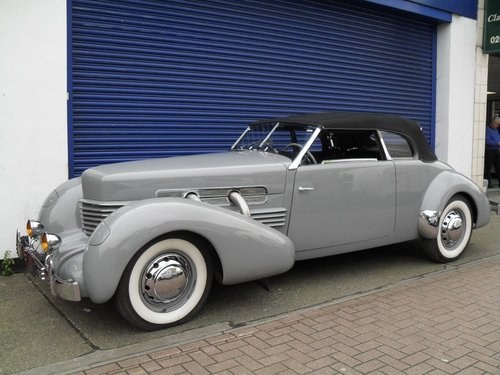 1937 Cord Phaeton 812 Supercharged For Sale