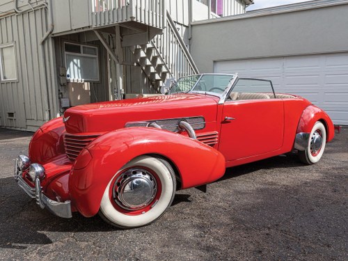 1937 Cord 812 Supercharged Phaeton  For Sale by Auction