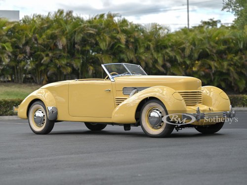1937 Cord 812 Supercharged Cabriolet  For Sale by Auction