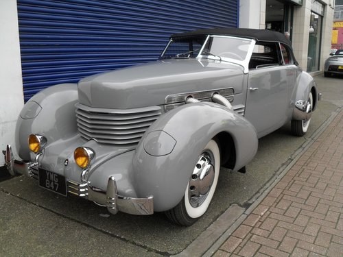 1937 Cord Phaeton 812 Supercharged For Sale