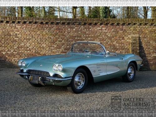 1961 Corvette C1 Fuel Injection Convertible! Highly original, onl For Sale