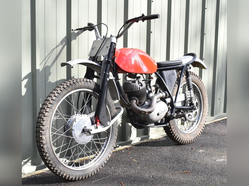 Circa 1962 Cotton 250cc two stoke trials motorcycle