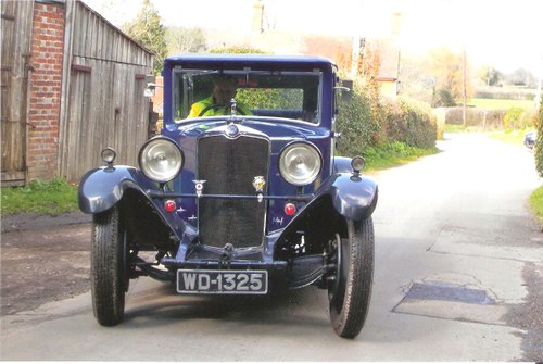 1930 Crossley 15.7 Silver