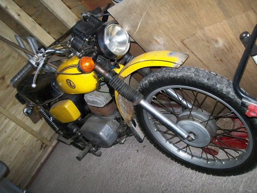 1977 cz 175 Trail classic motorcycle Oily Rag/ runner For Sale