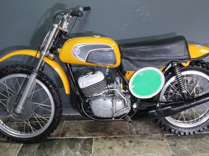 1971 CZ 250 cc Two Stroke Motocross , Excellent