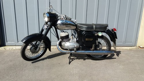 1968 CZ125 motorcycle SOLD