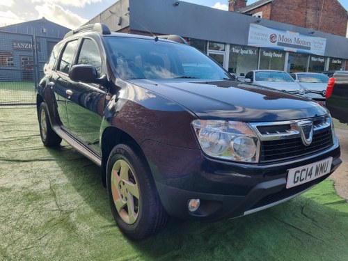 2014 DACIA DUSTER 1.5 LAUREATE DCI 4WD 5DR Manual BLUE SOLD