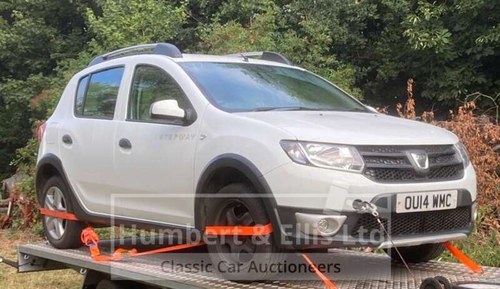 2014 DACIA SANDERO STEPWAY AMBIANCE DCI - PROJECT - NO RESER For Sale by Auction