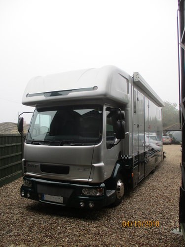 2004 DAF Truck Box Van. Race Transporter VERKAUFT