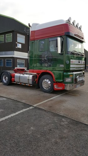 2002 DAF XF95 480. 4x2 Superspace cab. For Sale