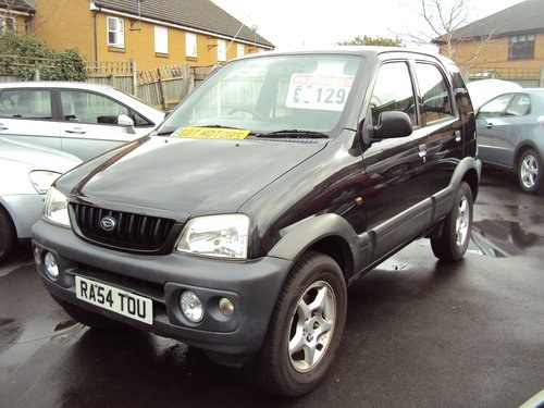 2004 Daihatsu Terios EL – 1.3L Petrol – ONE LADY OWNER FROM NEW  SOLD