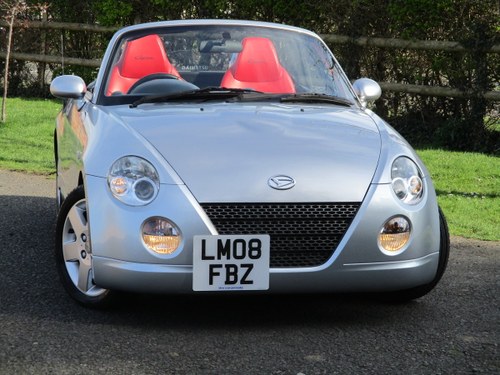 2008 Beautiful little Copen. 11 Services. Heated Red Leather. For Sale