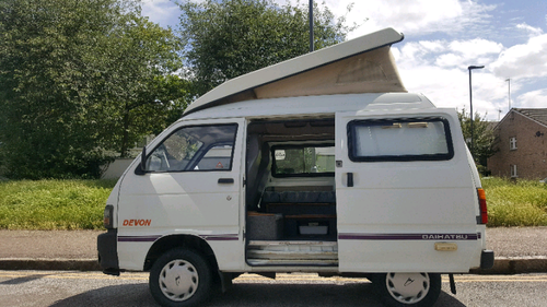 1996 Daihatsu devon hi jet campervan , only 6000 mles For Sale