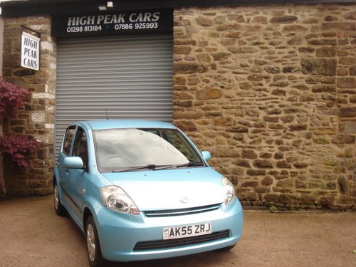 2006 55 DIAHATSU SIRION 1.3 S 5DR. 37124 MILES. A/C. For Sale