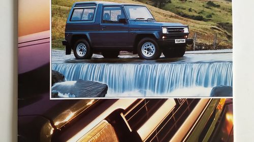 Picture of 1990 Daihatsu Fourtrak Sales Brochure - For Sale