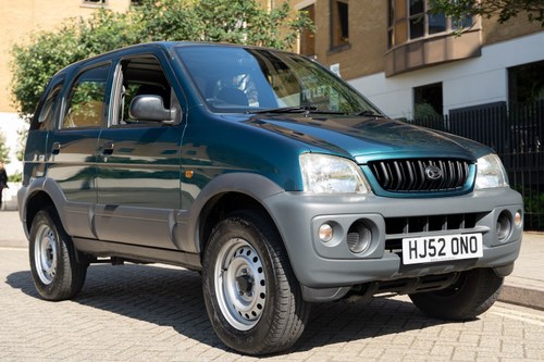 2002 Daihatsu Terios 4x4 For Sale