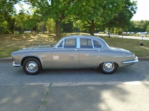 1968 Daimler Sovereign 4.2 RHD auto silver grey on red For Sale