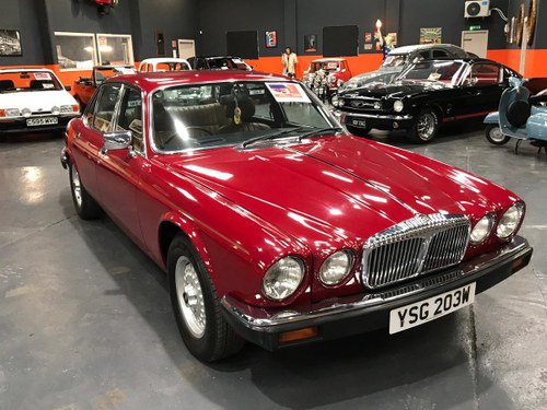 1980 DAIMLER DOUBLE SIX V12 ONLY 46000 MILES FROM NEW SOLD