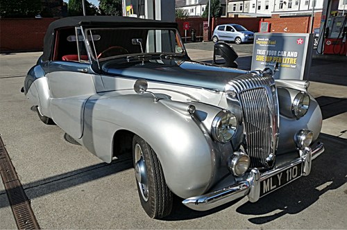 1952 Daimler Sports Special by Barker (3-seater) For Sale