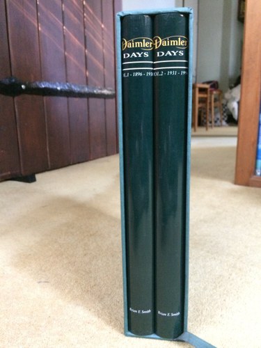 Daimler Days Vol 1 1896-1930 and Vol 2 1931-1996 For Sale