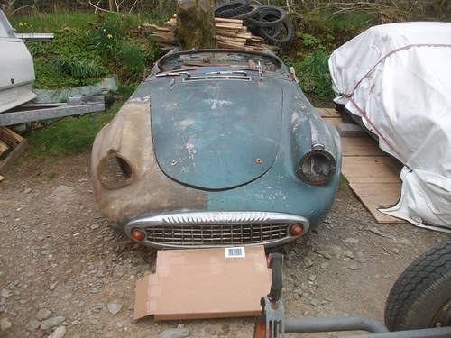 1961  uk daimler sp250 project with v5 CHASSIS RESTORED VENDUTO