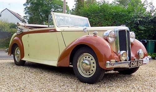 1950 Daimler DB18 with Baker Coachwork For Sale by Auction