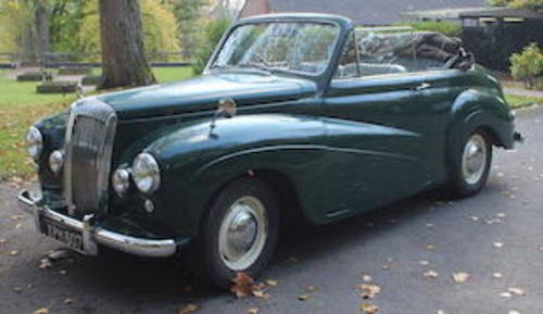 1955 DAIMLER CONQUEST CONVERTIBLE For Sale by Auction