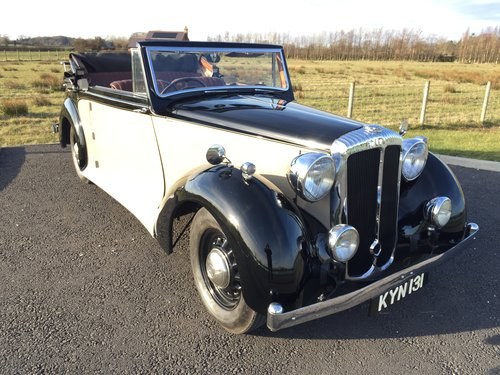 1949 Charming Daimler DB18 Barker 2.5ltr Drop Head Coupe For Sale