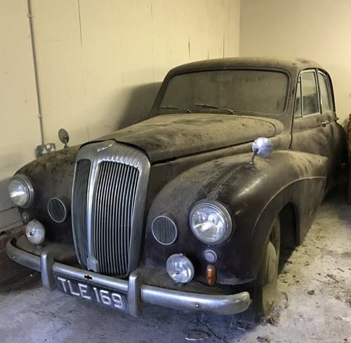 1950 Daimler Conquest for sale by auction 28/4 @EAMA In vendita all'asta