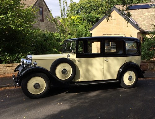 1934 Daimler 20 hp limousine (6 cyl OHV engine) SOLD